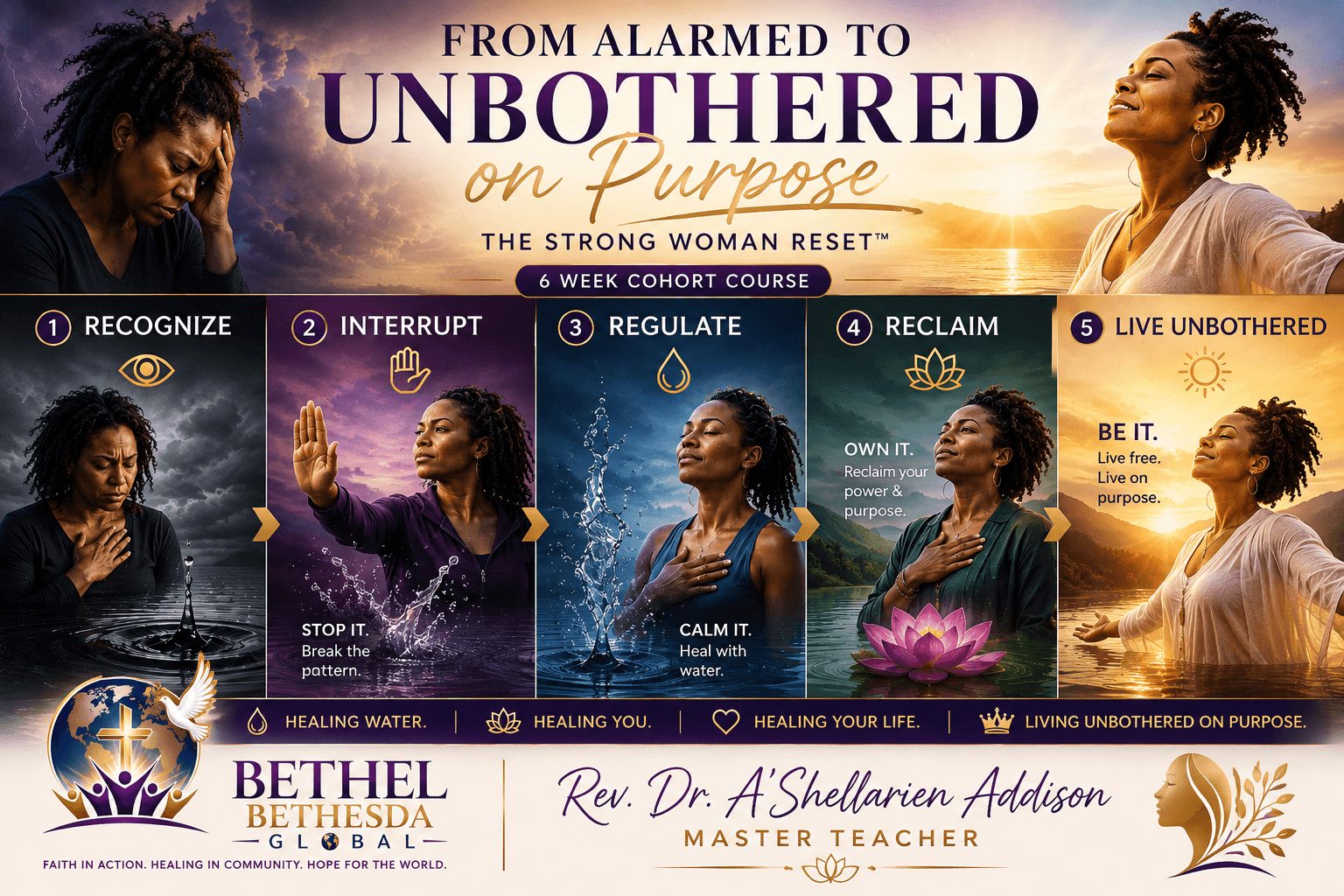 From Alarmed to Unbothered™: The Strong Woman Reset™